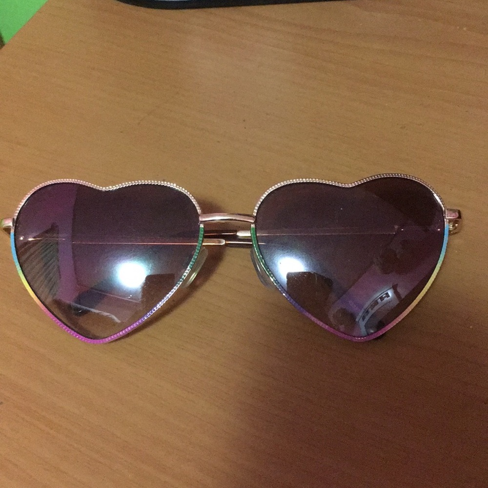 Heart sunglasses